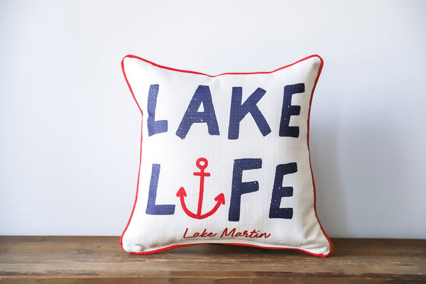 Lake Life - Old Hickory, TN Pillow