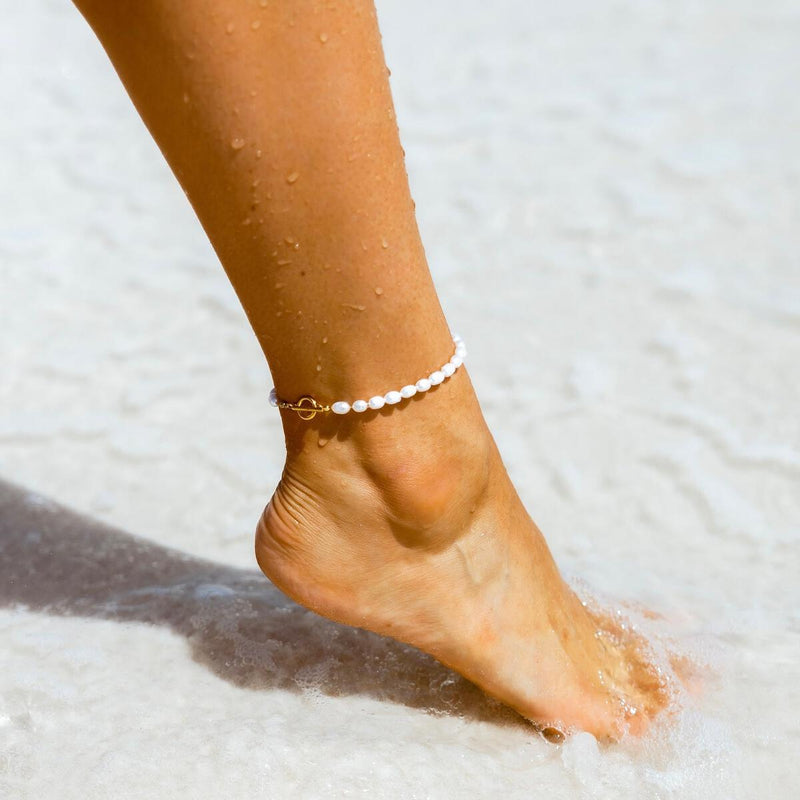 Pearl Diver Anklet (Water Resistant)