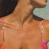 Pearl Diver Petite Necklace (Water Resistant)