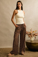 Cocoa Dot Pants