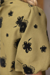 The Olive Bloom Dress