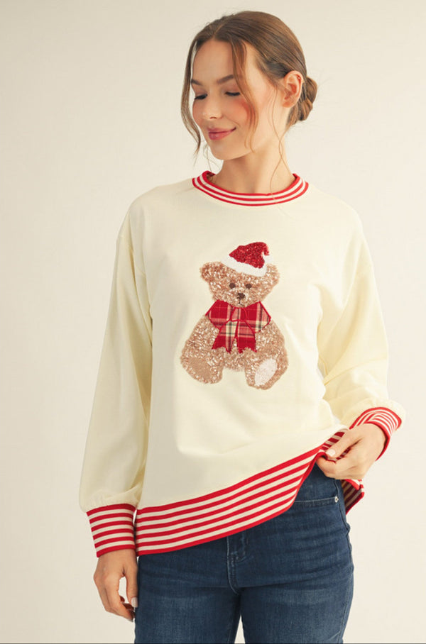Christmas Teddy Sweatshirt