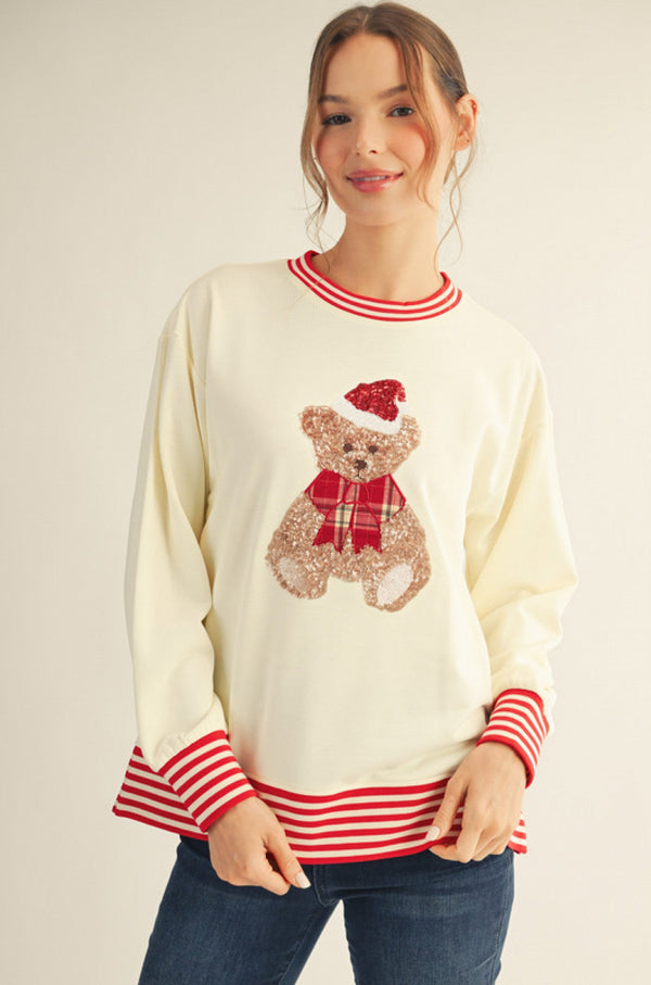 Christmas Teddy Sweatshirt