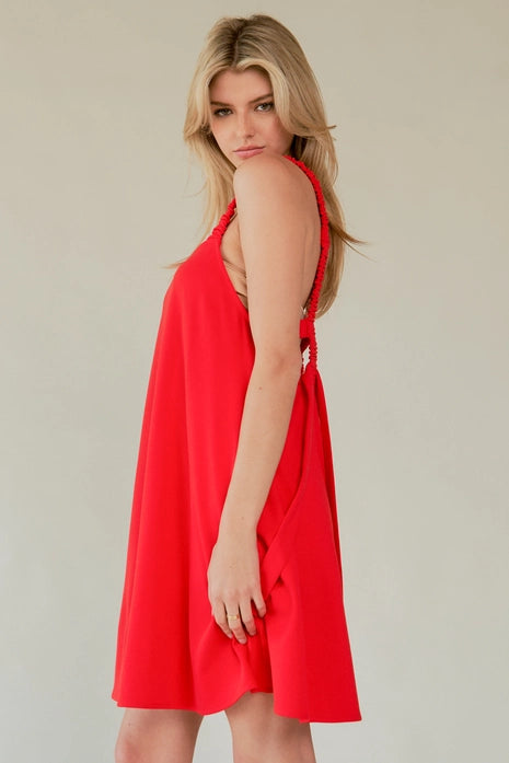 Litte Red Cover Up Dress