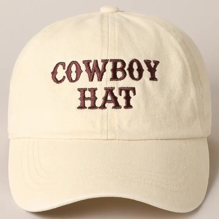 Cowboy Hat Baseball Cap