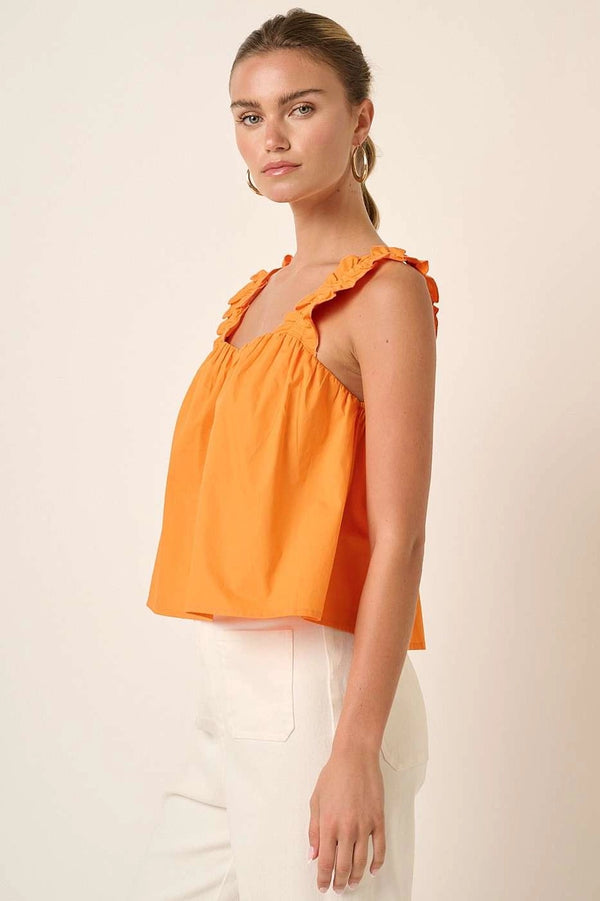 Tennessee Sweetheart Ruffle Top