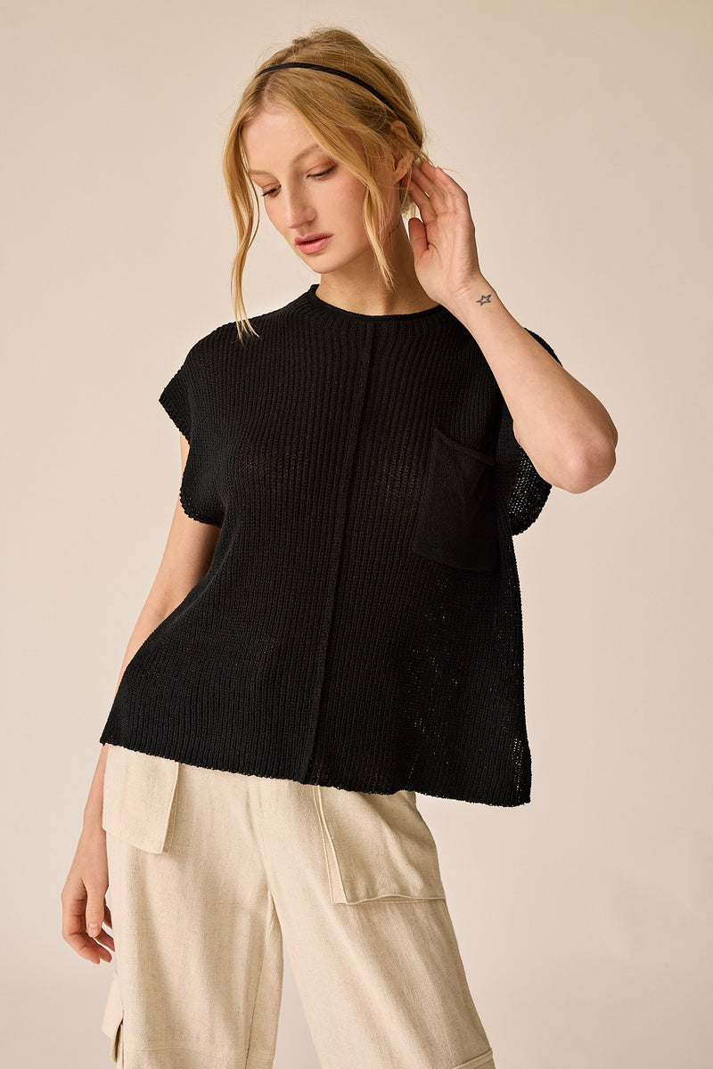 Ari Knit Sweater Top
