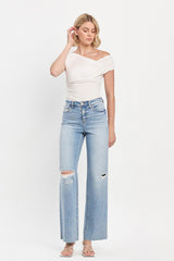 Olivia High Rise Wide Leg Jeans