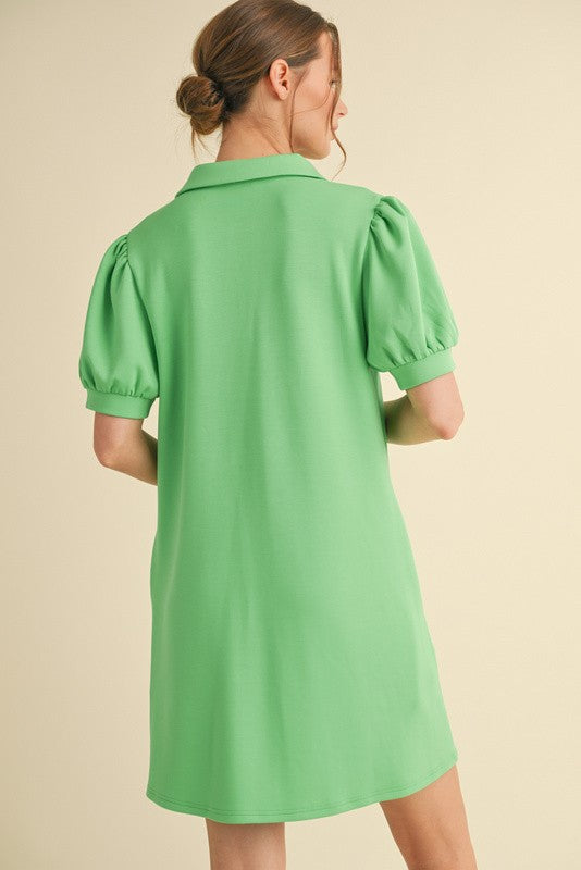 Greenlight Jersey Collar Dress