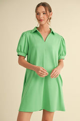 Greenlight Jersey Collar Dress