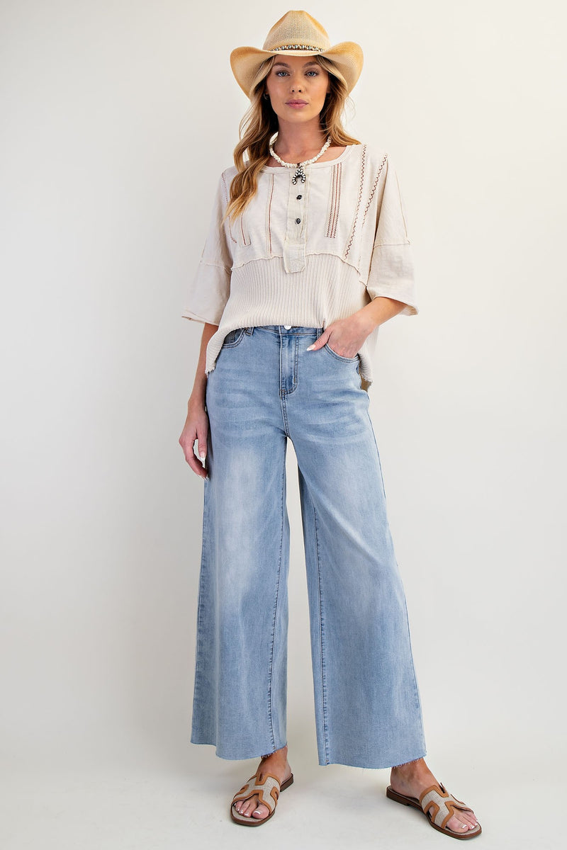 Soft Wash Stretch Denim Pants