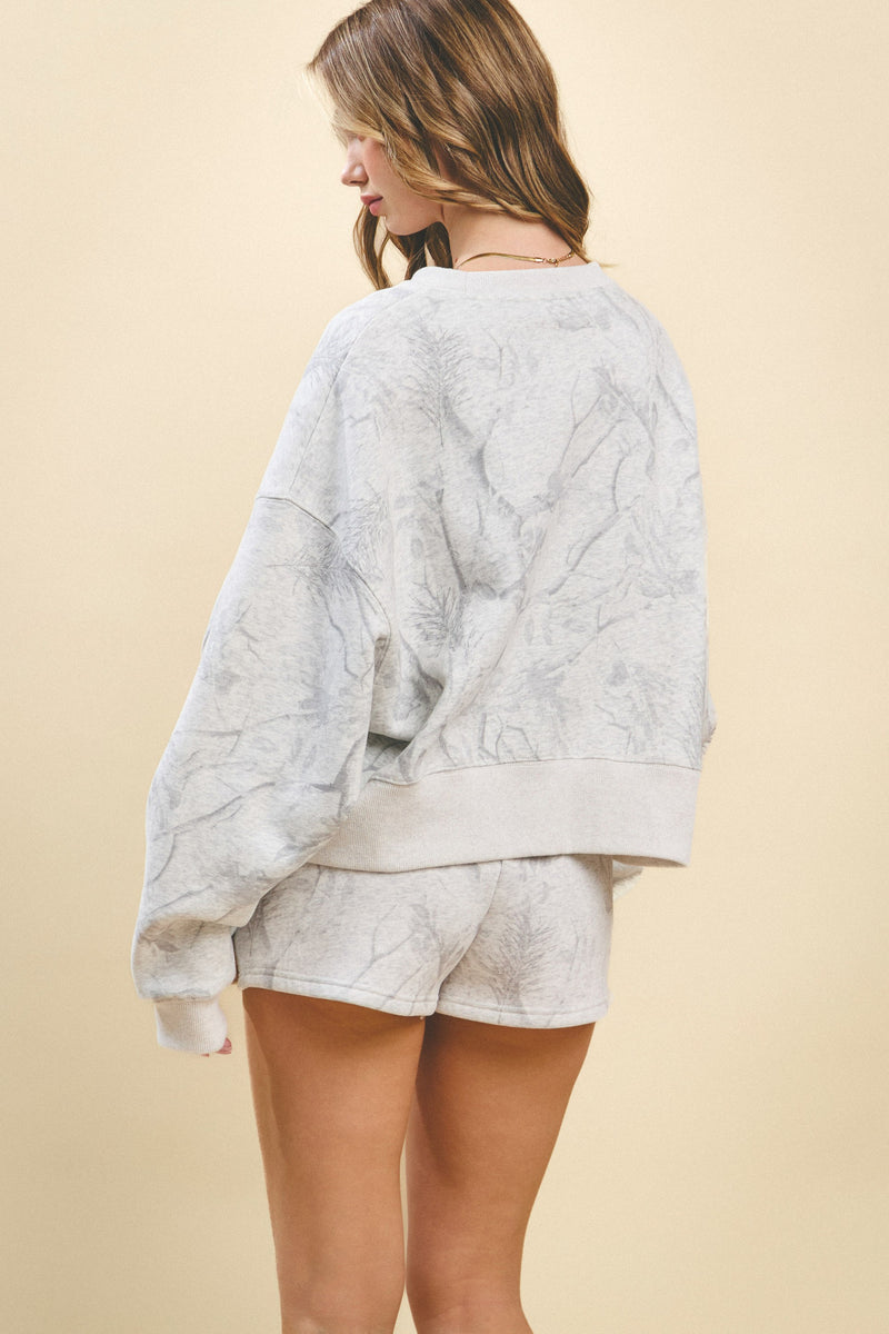 Stone Camo Sweatshirt