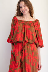 Camilla Bubble Sleeve Top