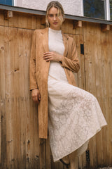 Out West Faux Suede Duster
