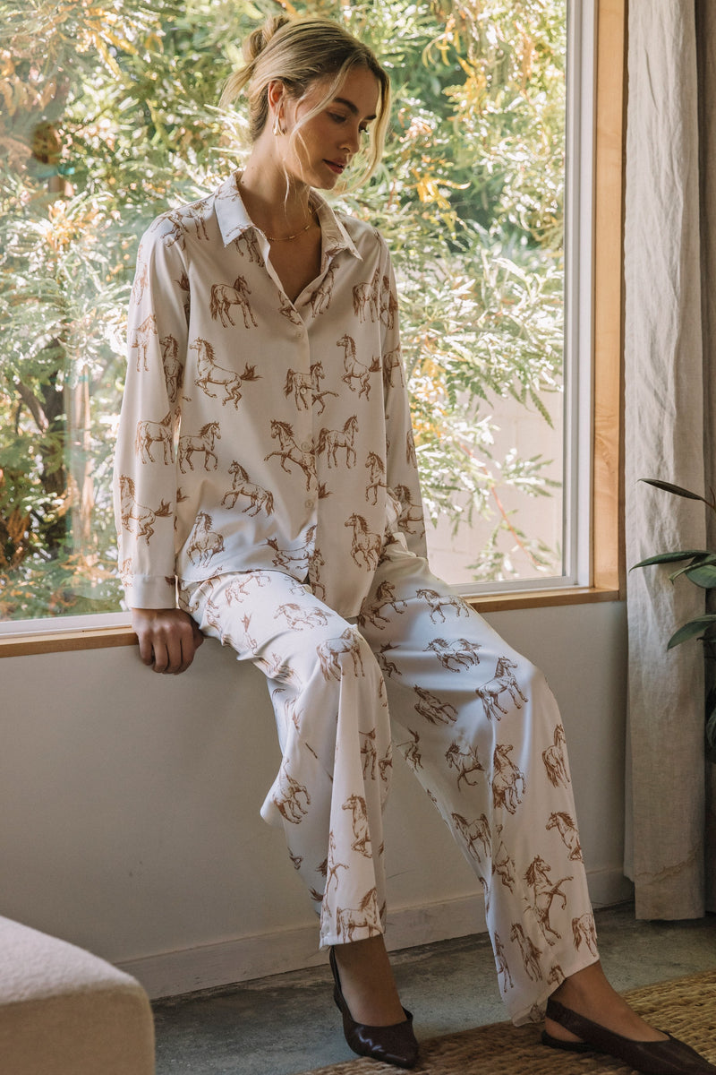 Saddle Up Button Down Top
