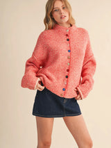 Confetti Button Cardigan