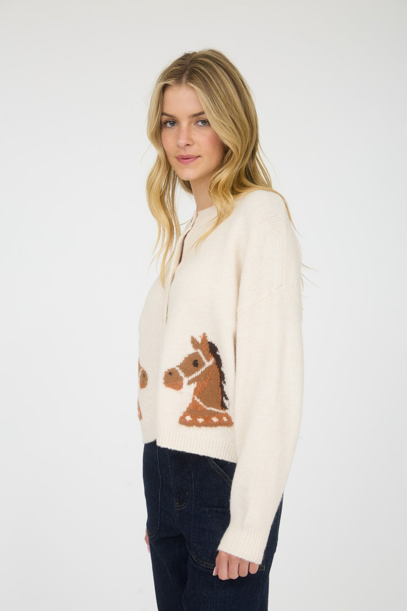 Horsing Around Cardigan
