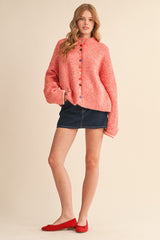 Confetti Button Cardigan