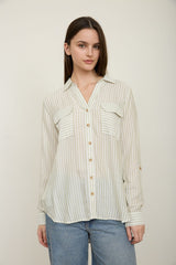 Market Street Stripe Button Down