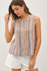 The Saylor Stripe Top