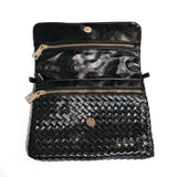 Wrenlee Woven Flap Crossbody