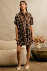 The Cocoa Dot Dress