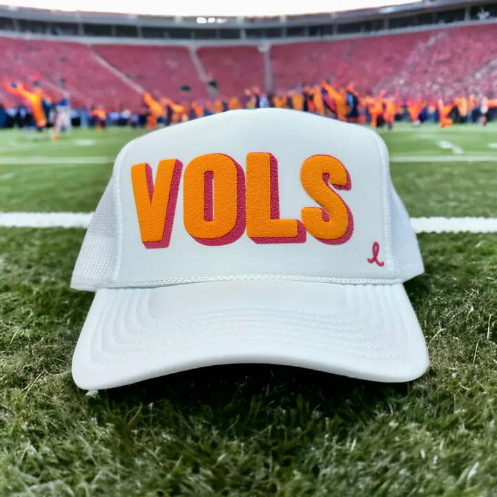 Vols White Trucker Hat