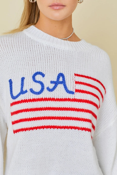 God Bless America Sweater