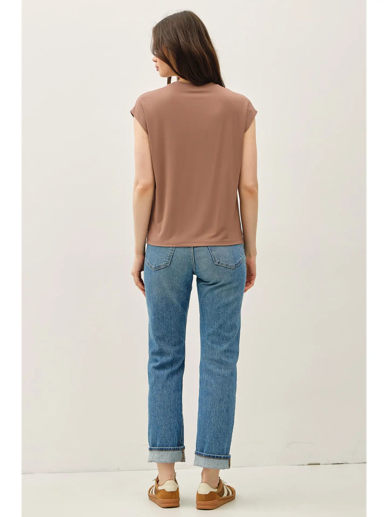 Essence Cap Sleeve Top