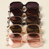 Geometric Frame Sunglasses