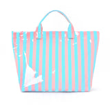 Seaside Stripe Carryall Tote