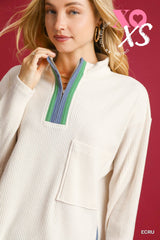On The Go Zip Up Pullover
