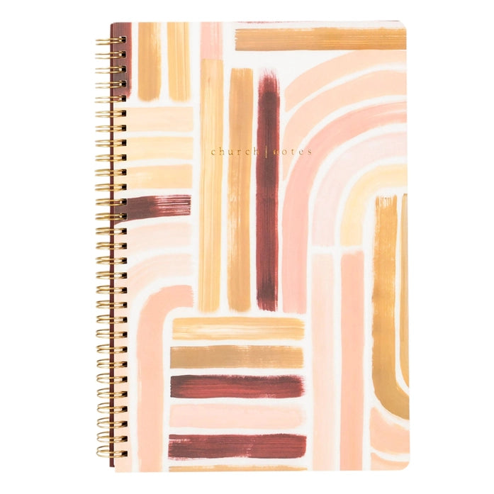 Church Notes Notebook - Sunset Stripe