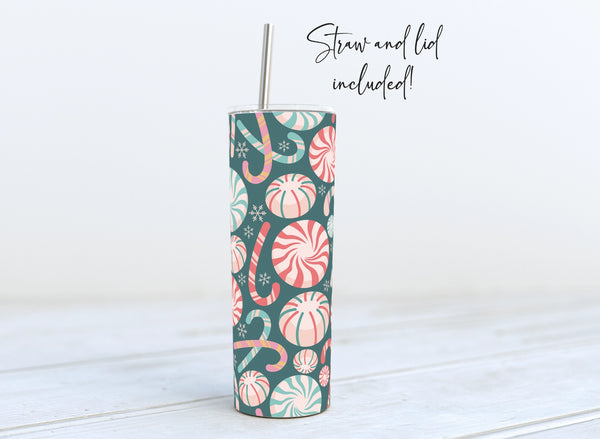 Peppermint 20oz Tumbler