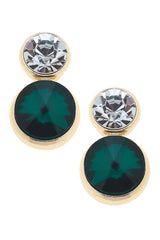 Effie Rhinestone Drop Earrings