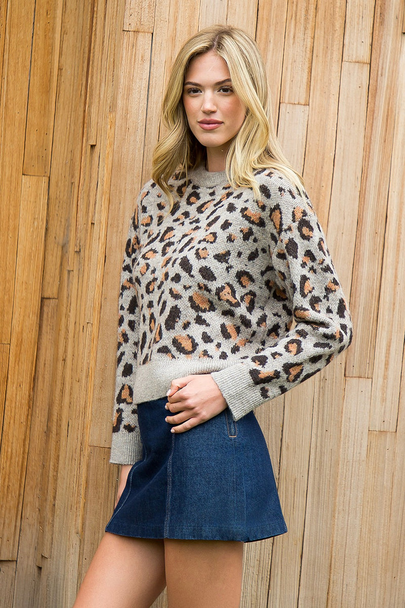The Signature Leopard Sweater