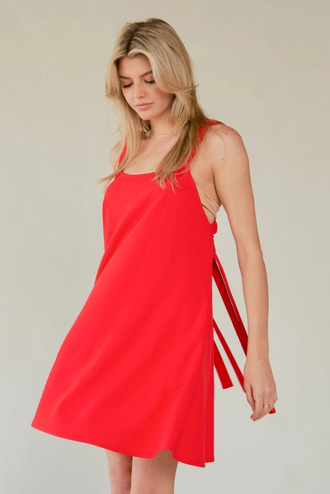 Litte Red Cover Up Dress