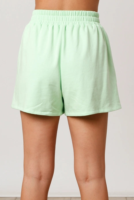 Stevi Pearl Embellished Shorts