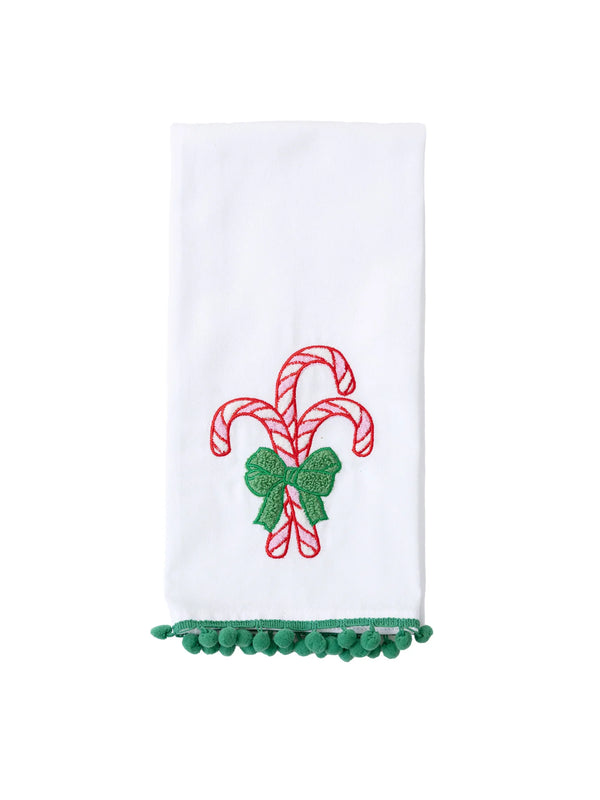 Candy Cane Tea Towel