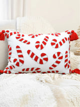 Candy Canes Lumbar Pillow