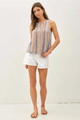 The Saylor Stripe Top