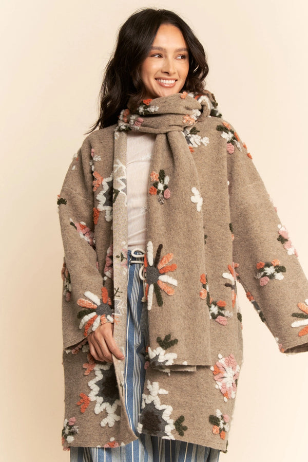 Chunky Snow Floral Jacket
