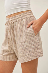 The Marlowe Stripe Shorts