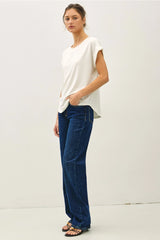 Bamboo/Modal Cap Sleeve T-Shirt