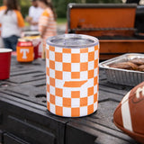 Orange and White Tennessee Tumbler