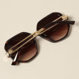 Geometric Frame Sunglasses