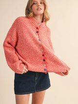 Confetti Button Cardigan