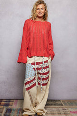 Scarlet Coast Sweater