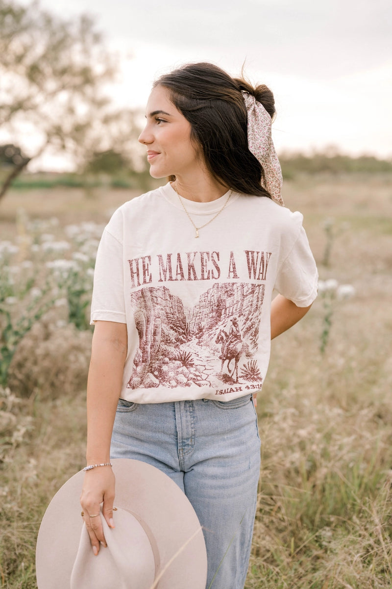 He Makes a Way Graphic T