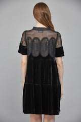 The Noir Velvet Dress